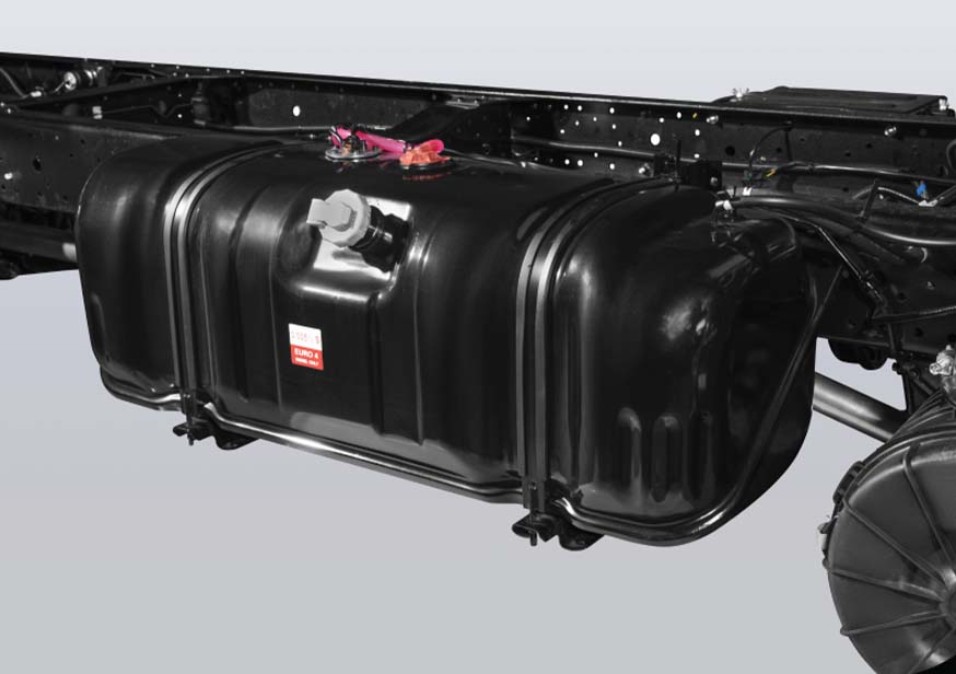 Thể tích thùng nhiên liệu 100L